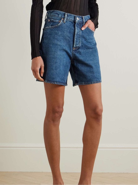 Agolde Pants - Agolde Dame Denim Shorts - 28